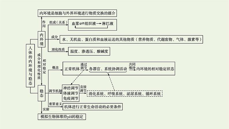 2021_2022学年新教材高中生物第1章人体的内环境与稳态章末整合课件新人教版选择性必修第一册第4页