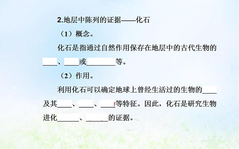 2022届新教材高考生物一轮复习专题十一生物的进化课件第5页