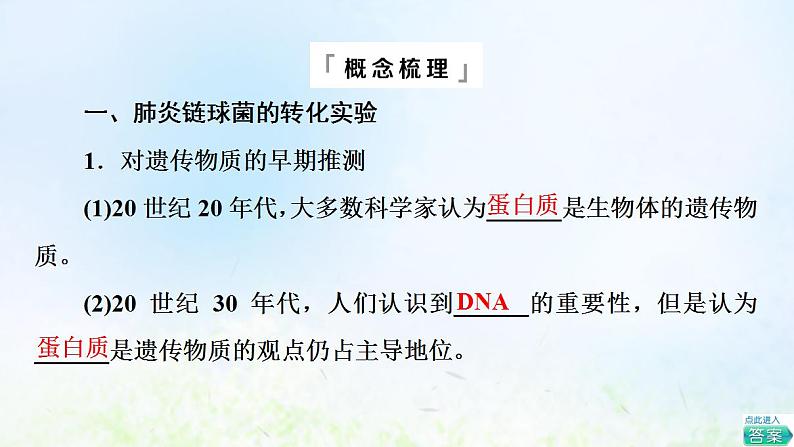 2022版新教材高考生物一轮复习第6单元基因的本质和表达第16课DNA是主要的遗传物质课件新人教版第4页