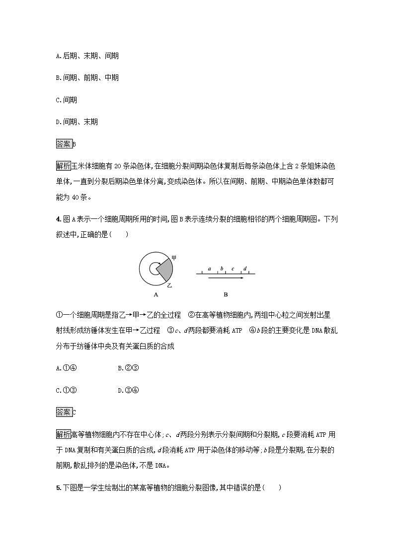 高中生物第6章细胞的生命历程课件+课后练习+过关检测打包8套新人教版必修102