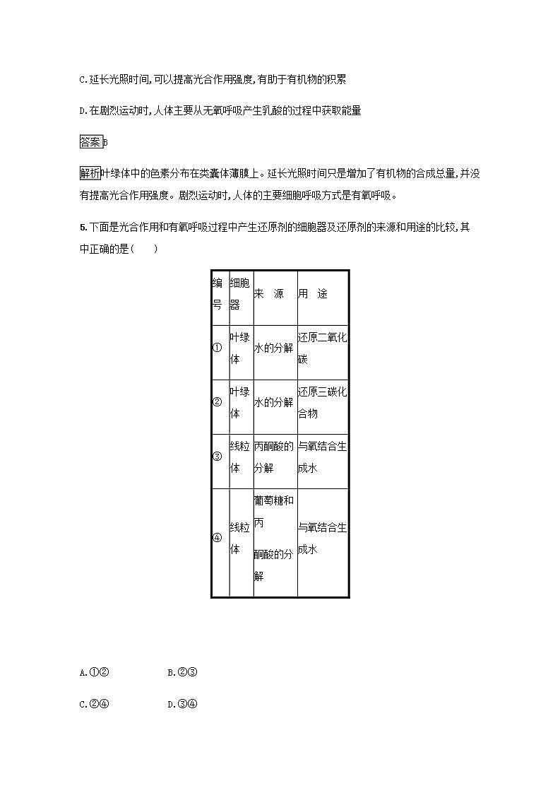 高中生物第5章细胞的能量供应和利用课件+课后练习+过关检测打包14套新人教版必修103