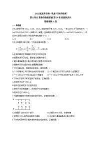 【新教材】2022届高考生物一轮复习同步检测：第六单元 遗传的物质基础 第19讲 基因的表达 基础训练A卷