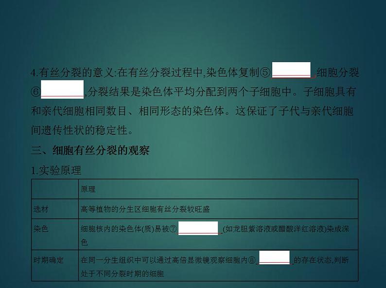 2022版高考生物选考江苏专用一轮总复习课件：专题7细胞的生命历程 —基础篇08