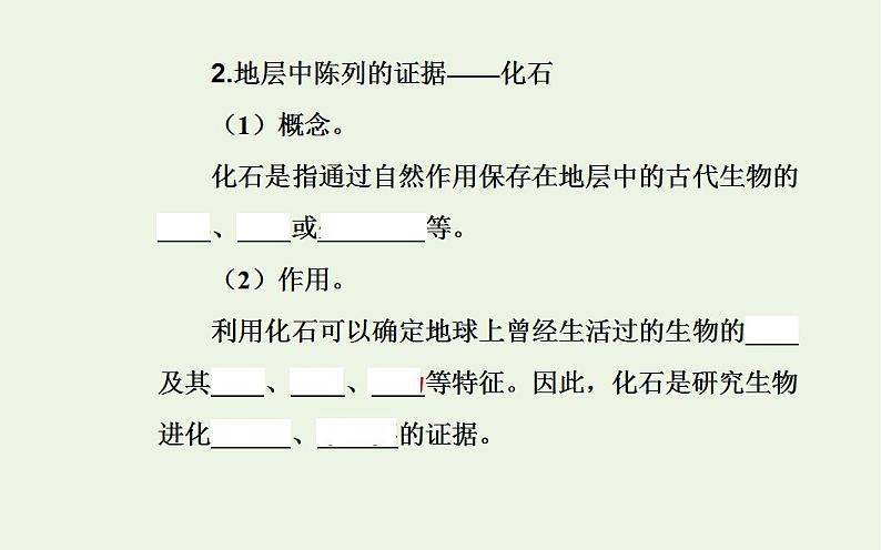 2022届新教材高考生物一轮复习专题十一生物的进化课件第5页