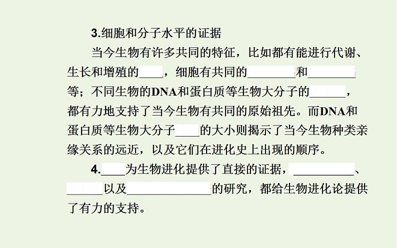 2022届新教材高考生物一轮复习专题十一生物的进化课件第8页