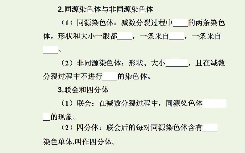 2022届新教材高考生物一轮复习专题六遗传的细胞基次件 课件PPT第4页