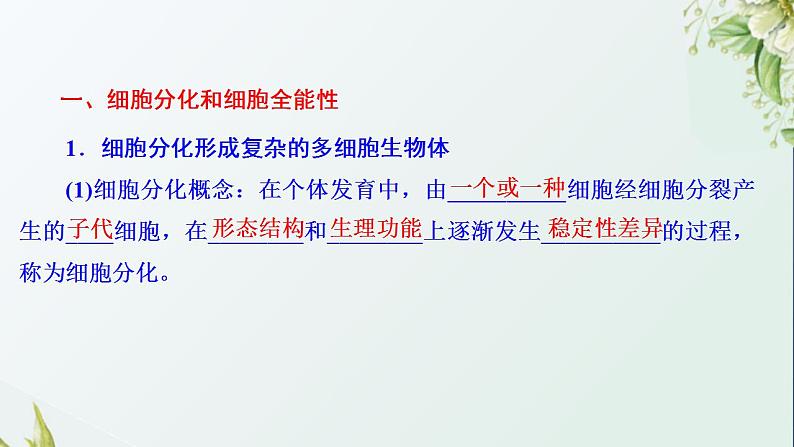 2021_2022学年新教材高中生物第4章细胞增殖分化衰老和死亡课件打包3套苏教版必修105