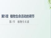 新教材高中生物第5章植物生命活动的调节第1节植物生长素课件新人教版选择性必修1