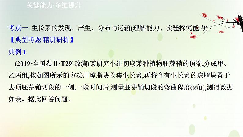 江苏专版2021届高考生物二轮复习专题10植物的激素调节课件第7页