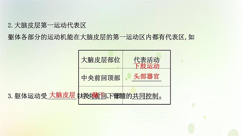 新教材高中生物第2章神经调节第4节神经系统的分级调节课件新人教版选择性必修第一册04