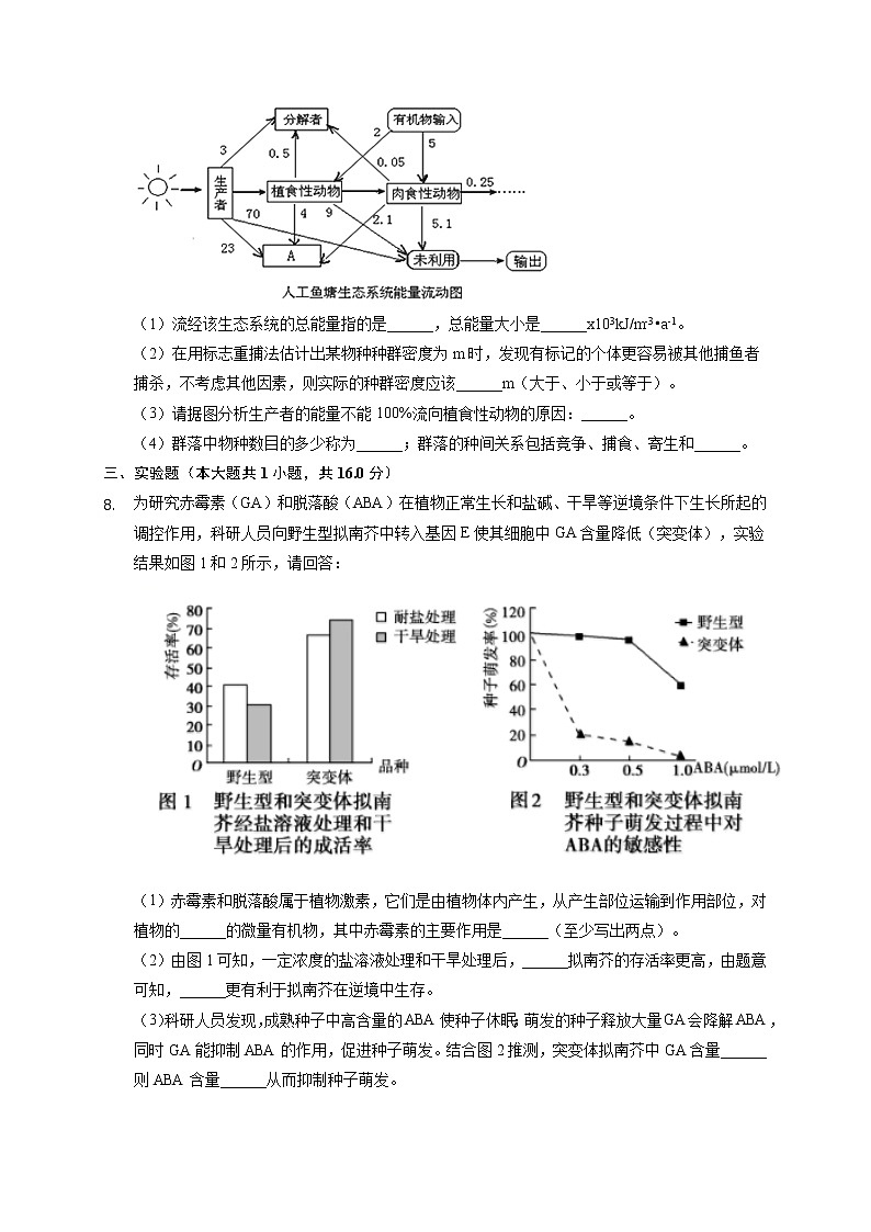 2020年北京市丰台区高考生物二模试卷-(含答案解析)第3页