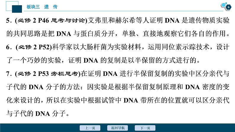 专题06 遗传的分子基础-2021年高考生物二轮模块复习课件（共81张PPT）第7页