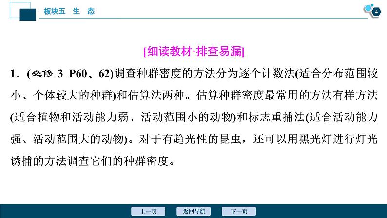 专题12 种群和群落-2021年高考生物二轮模块复习课件（共77张PPT）第5页