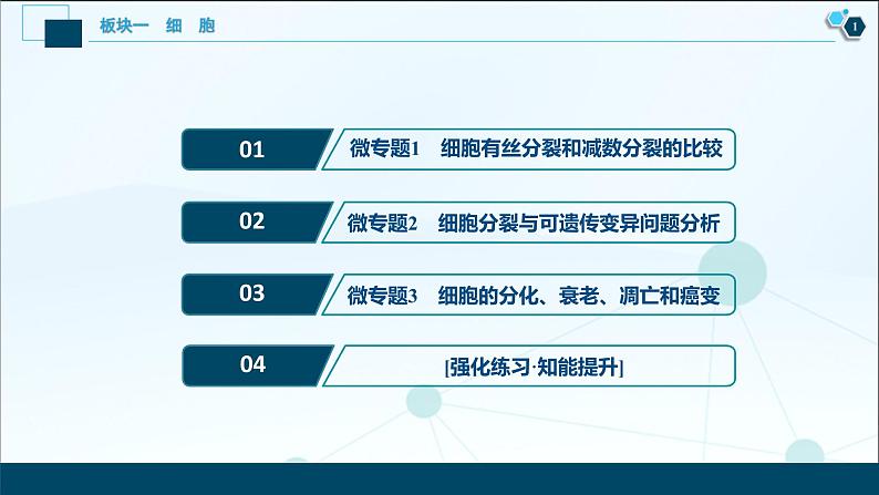 专题03 细胞的生命历程-2021年高考生物二轮模块复习课件（共93张PPT）第2页