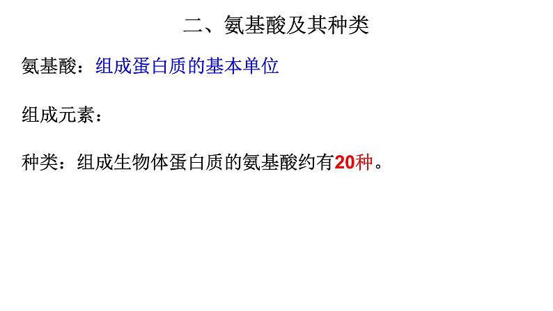 新教材必修一 2.4 蛋白质是生命活动的主要承担者课件PPT第7页