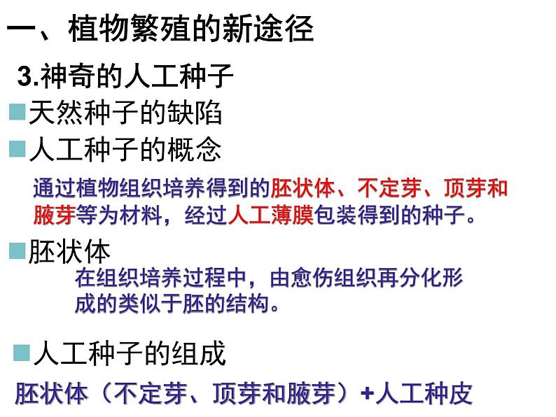 人教版高中生物选修三专题2细胞工程   2.1.2植物细胞工程的实际应用（共21张ppt）第5页