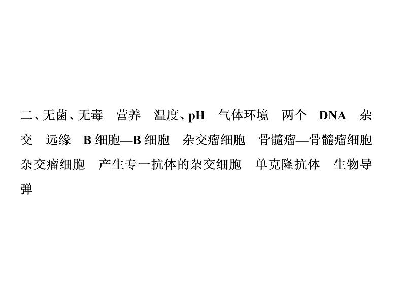 生物人教版大一轮复习课件：第42讲细胞工程第8页