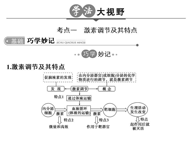 高考生物一轮总复习课件：专题16 通过激素的调节及神经调节与体液调节的关系03