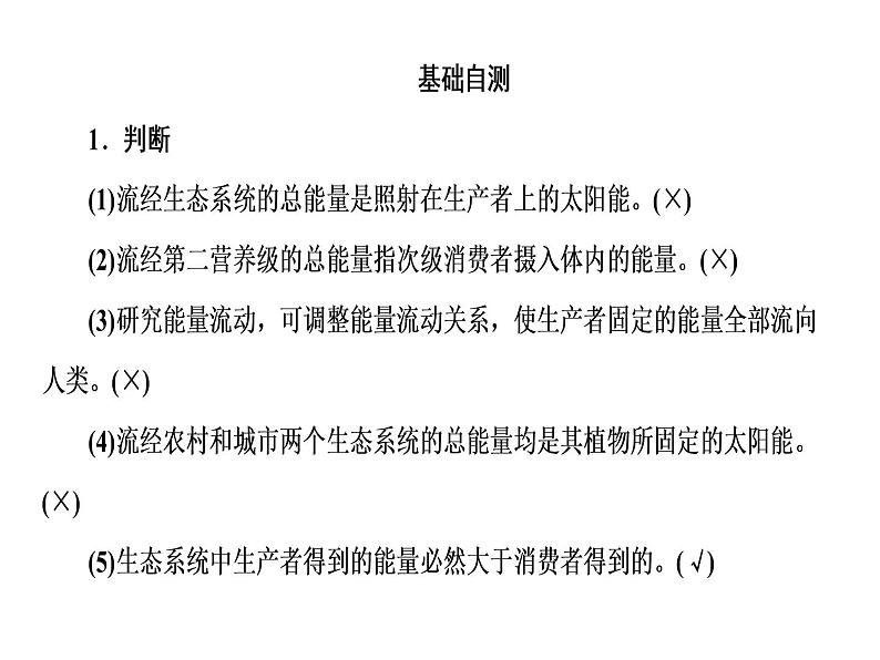 高考生物一轮复习（通用版）课件：第10单元-第2讲生态系统的能量流动第6页