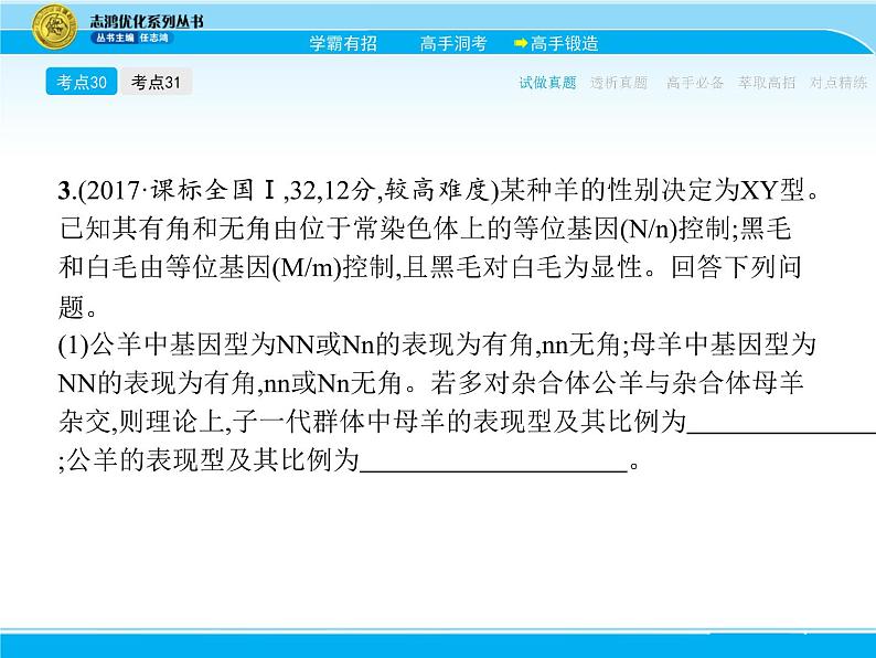 2018届高考生物一轮（课标通用）课件：专题十二 伴性遗传与人类遗传病第8页