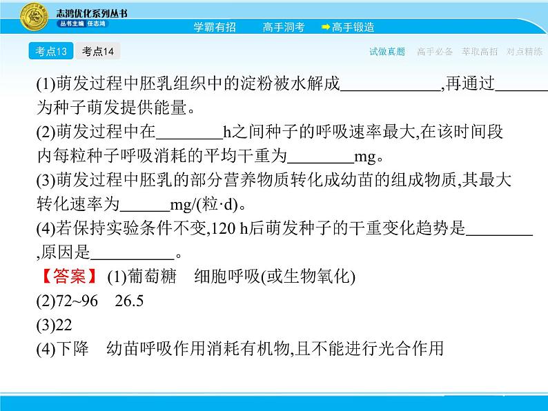 2018届高考生物一轮（课标通用）课件：专题五 细胞呼吸06