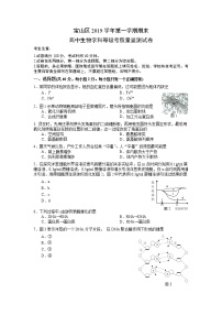 2020年上海市宝山高三一模生物试卷及答案