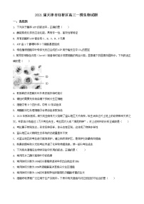 2021届天津市红桥区高三一模生物试题（含答案）