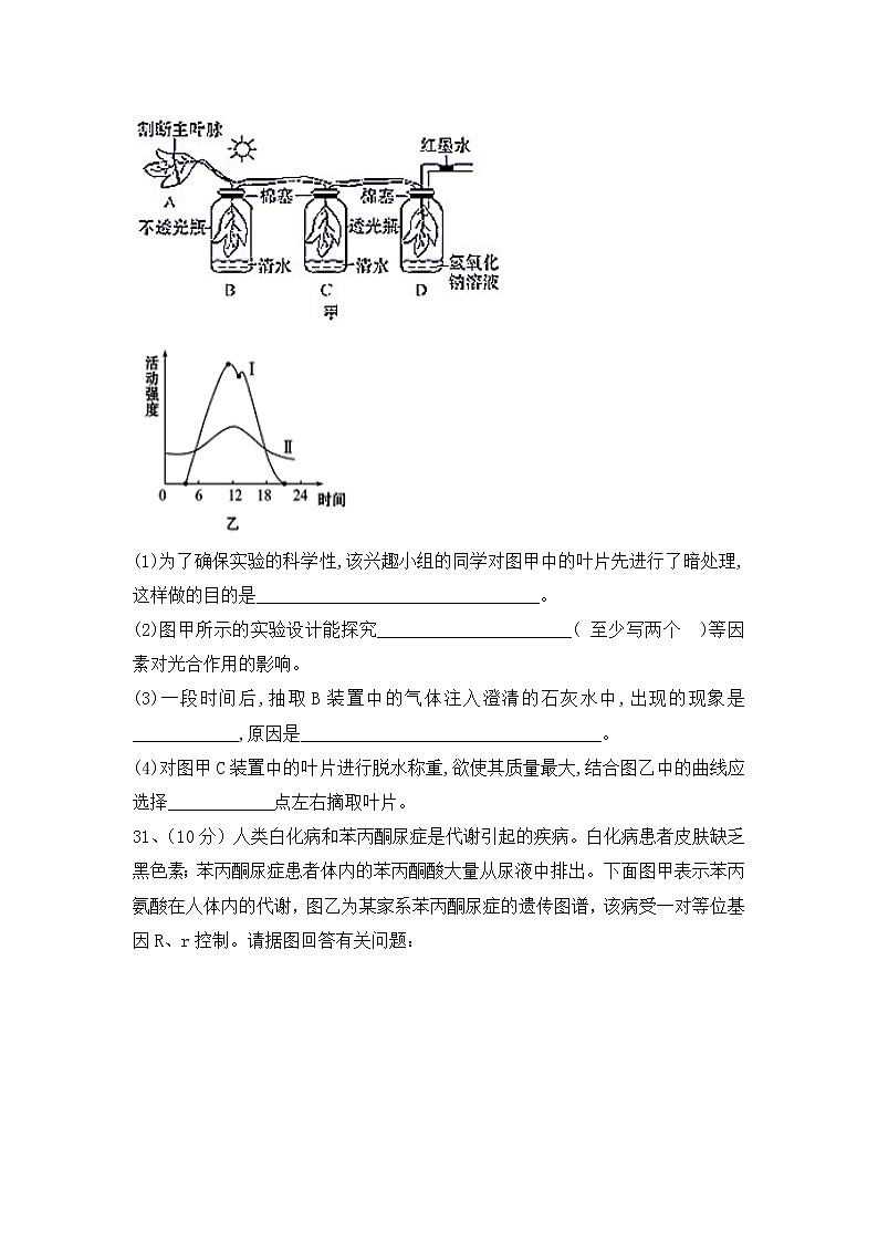 2019届西藏拉萨市高三第一次模拟理综生物试题（解析版）第3页