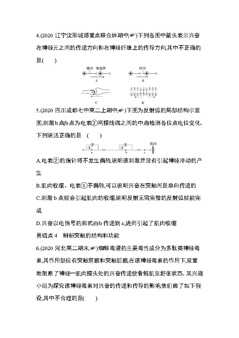 第2章  神经调节复习提升第2页
