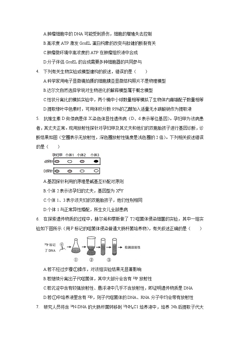 2021年江苏省扬州市高考生物一模试卷（2月份）_(带答案解析).docx02