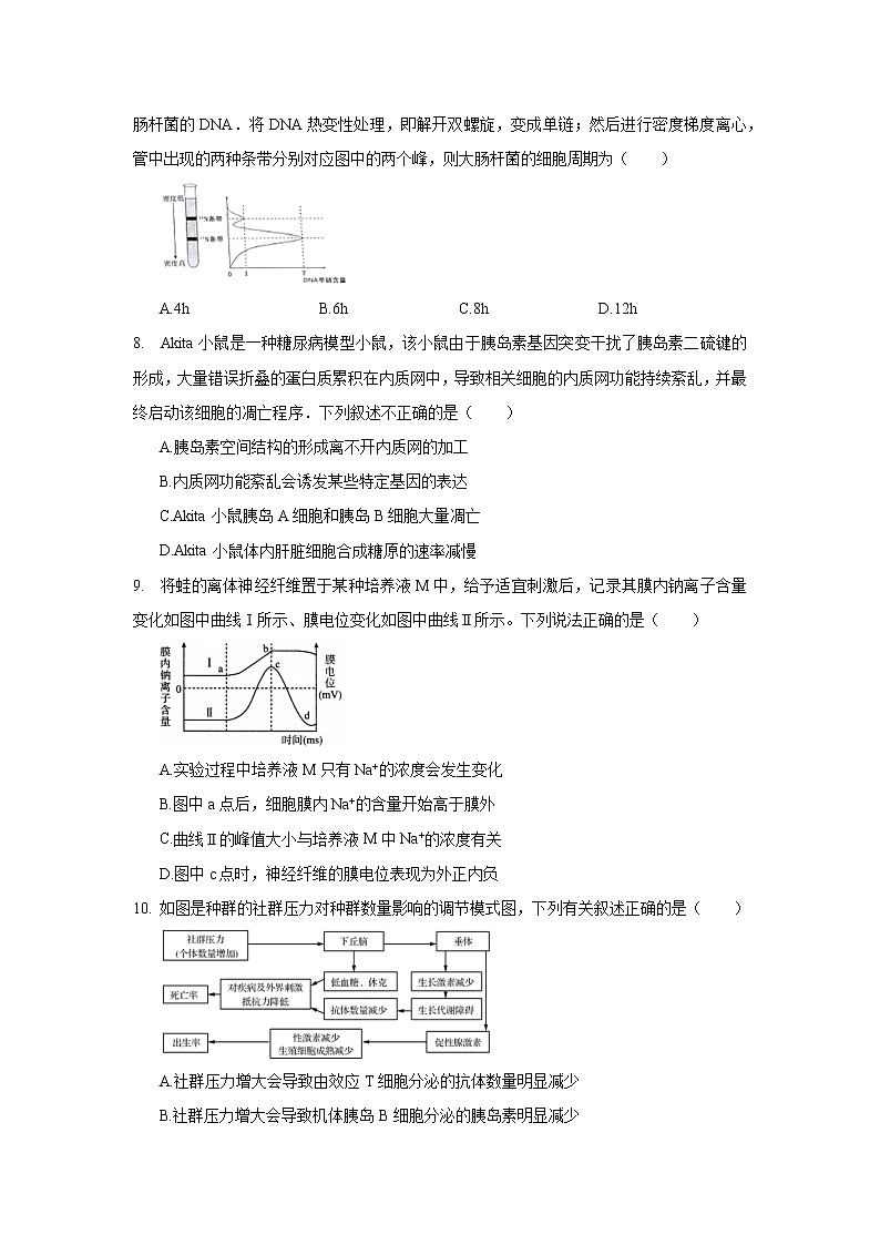 2021年江苏省扬州市高考生物一模试卷（2月份）_(带答案解析).docx03