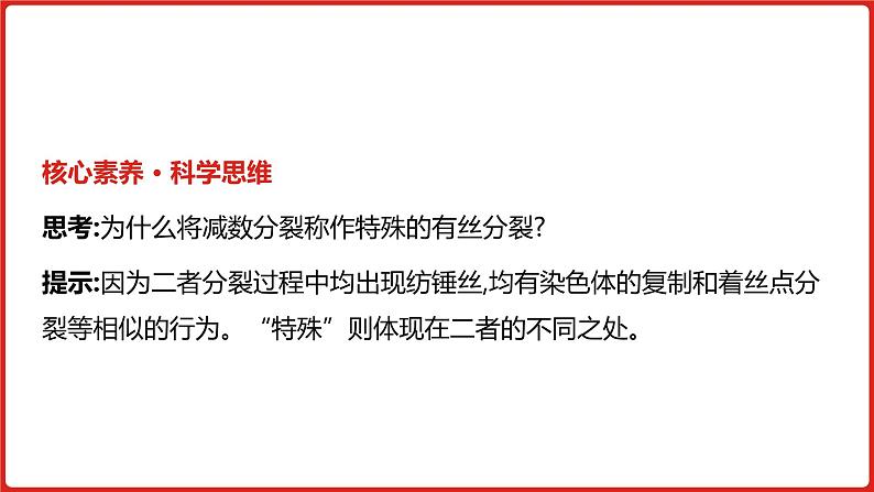 全国通用高中生物  一轮复习  第四单元  专题九  遗传的细胞基础课件PPT第7页