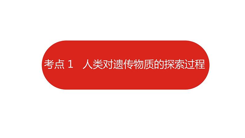 全国通用高中生物  一轮复习  第四单元  专题十  遗传的分子基础课件PPT第6页