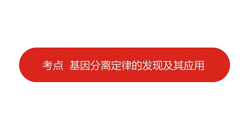 全国通用高中生物  一轮复习  第五单元  专题十一  基因的分离定律课件PPT第5页