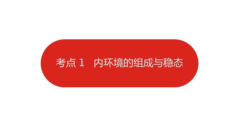 全国通用高中生物  一轮复习  第七单元  专题十六  人体内环境的稳态与调节课件PPT第7页