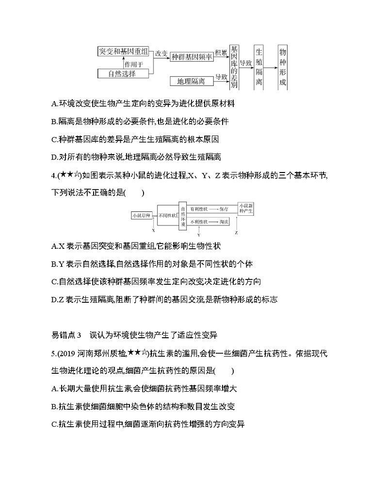 第7章　现代生物进化理论复习提升第2页