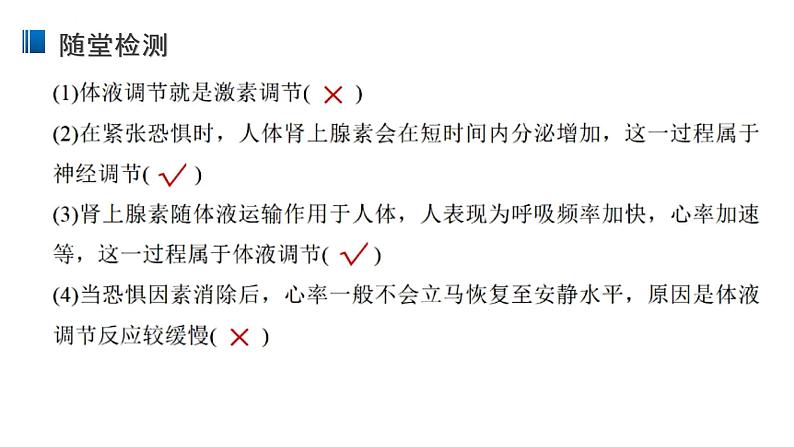 3.3 体液调节和神经调节的关系 课件 【新教材】人教版（2019）高中生物选择性必修一第5页