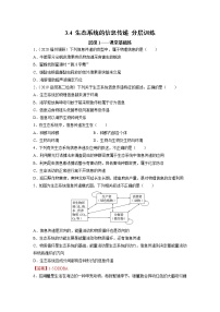 高中生物人教版 (2019)选择性必修2第4节 生态系统的信息传递优秀习题