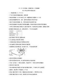 江苏省徐州市沛县2021-2022学年高二上学期第一次学情调研生物（选修）含答案