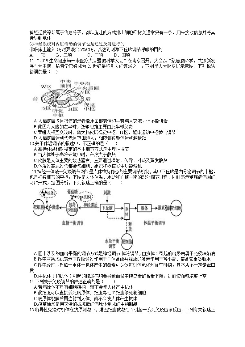 辽宁省六校协作体2021-2022学年高二上学期期中考试生物试题含答案第3页