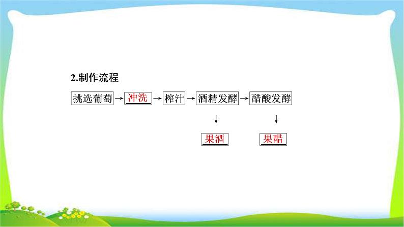 人教版高考生物总复习12.2传统发酵技术的应用完美课件PPT05