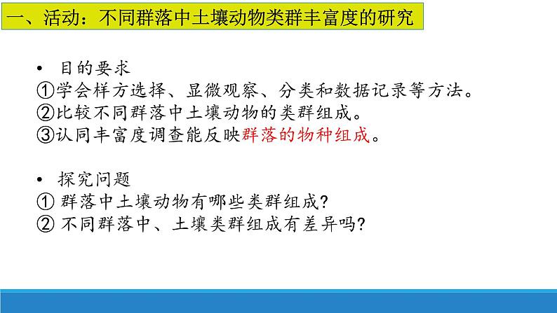 不同种群组成群落PPT课件免费下载05