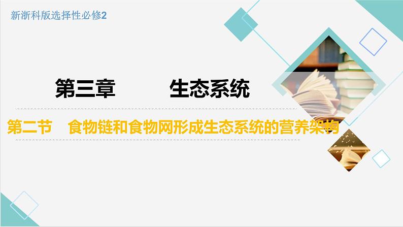 3.2 食物链和食物网形成生态系统的营养结构优质课件（浙科版2019选择性必修2）第2页