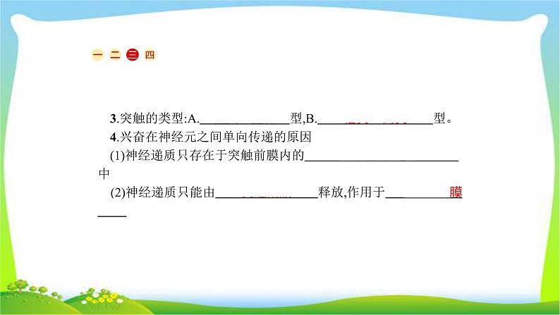 人教版高考生物总复习9.2通过神经系统的调节完美课件PPT05