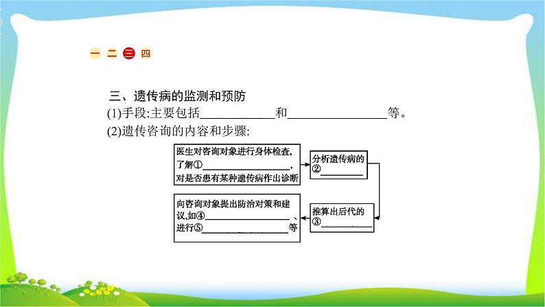 人教版高考生物总复习6.2人类遗传病完美课件PPT第6页