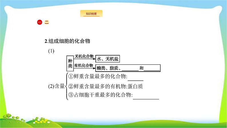 人教版高考生物总复习1.2细胞中的元素和化合物完美课件PPT第3页