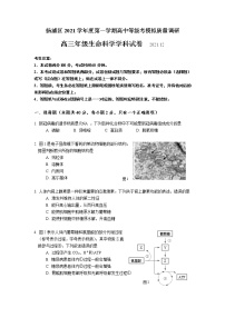 2022届上海杨浦区高三(高二)生物一模卷