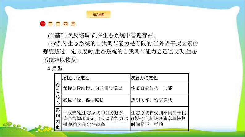 人教版高考生物总复习12.3生态系统的稳定性及生态环境的保护完美课件PPT第3页