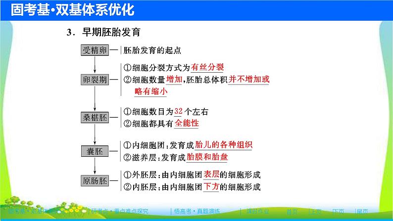 人教版高考生物总复习11.3胚胎工程及伦理问题完美课件PPT第6页