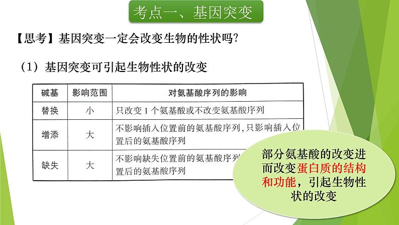 专题8 基因突变与基因重组-备战2022年高考生物复习专题精品课件第7页